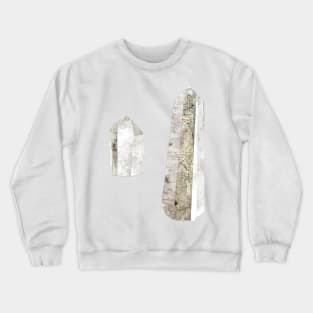 Quartz crystals Crewneck Sweatshirt